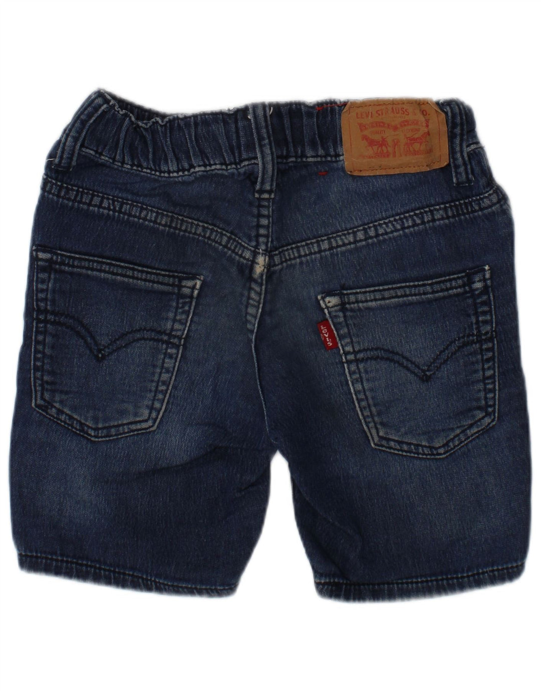Dziewczęce spodenki jeansowe LEVI'S 4-5 lat W22, niebieska bawełna