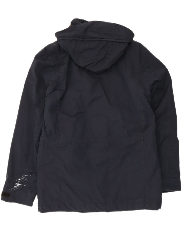 MARKS & SPENCER Męska kurtka parka z kapturem UK 36, mała, granatowa