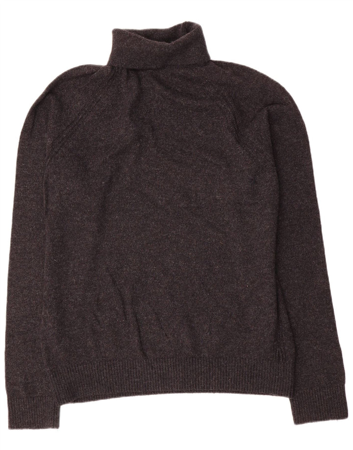 Męski sweter Gap z wywijanym dekoltem XL, szary, bawełniany