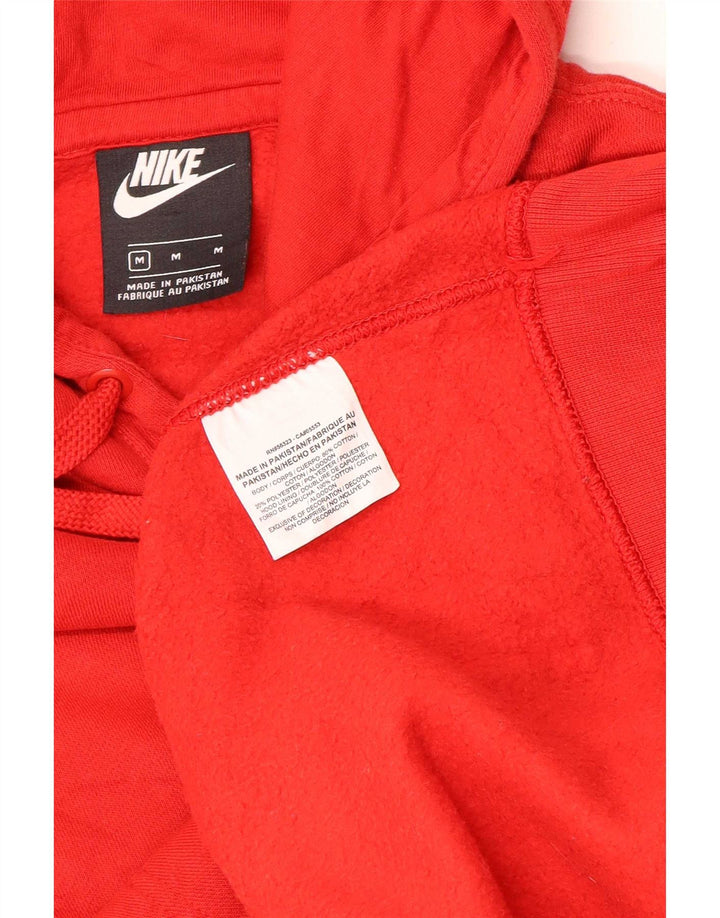 Męski sweter z kapturem Nike, średni czerwony, poliester
