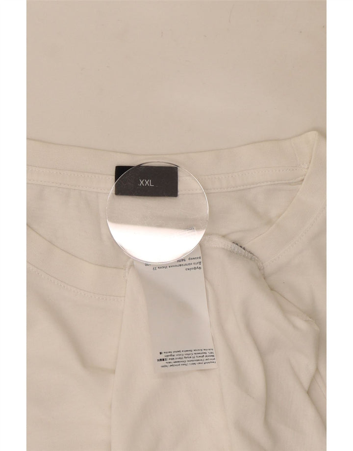 Koszulka męska Joop Top 2XL Biała bawełna