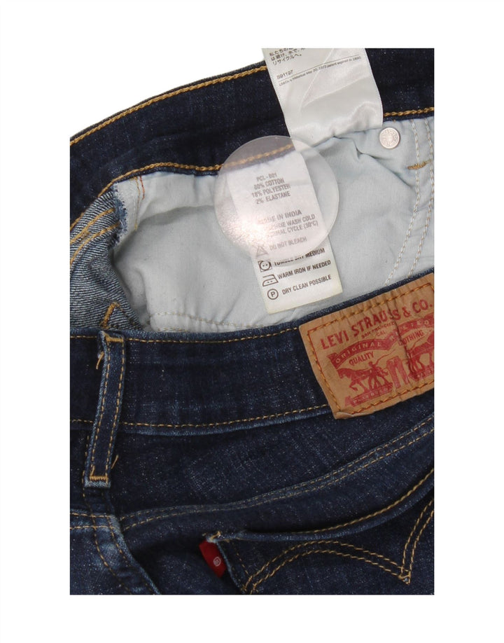 Damskie jeansy Levi's Bootcut W28 L30 Niebieska bawełna