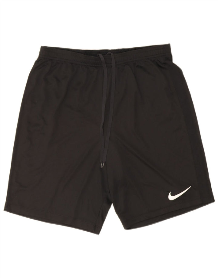 Męskie spodenki sportowe Nike Dri Fit, duże, czarne, poliestrowe