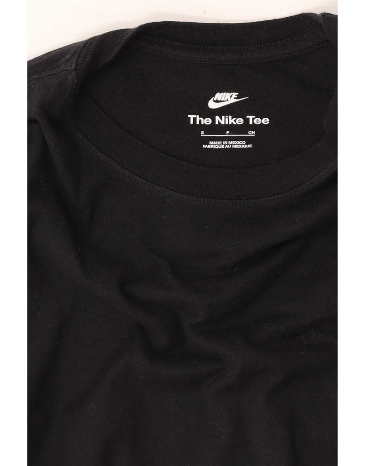 Męska koszulka Nike z długim rękawem, mała, czarna