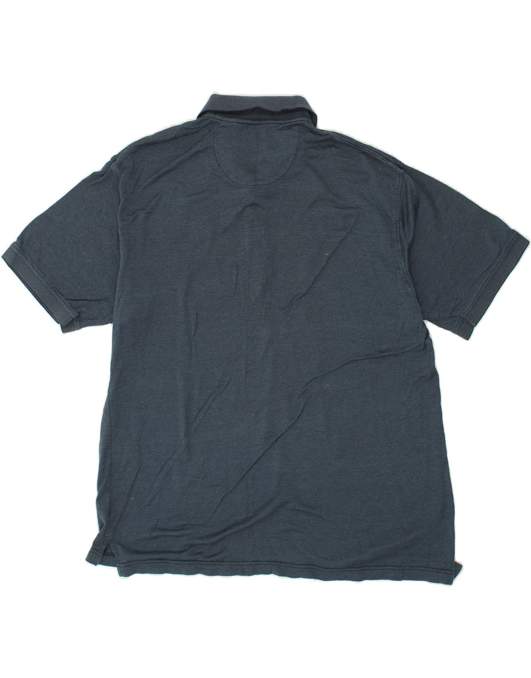IZOD Mens Polo Shirt 2XL Navy Blue Cotton Vintage Izod and Second-Hand Izod from Messina Hembry 