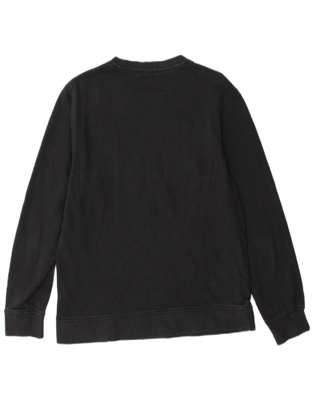 Męski sweter z grafiką Jack & Jones, średniej wielkości, czarny, bawełniany