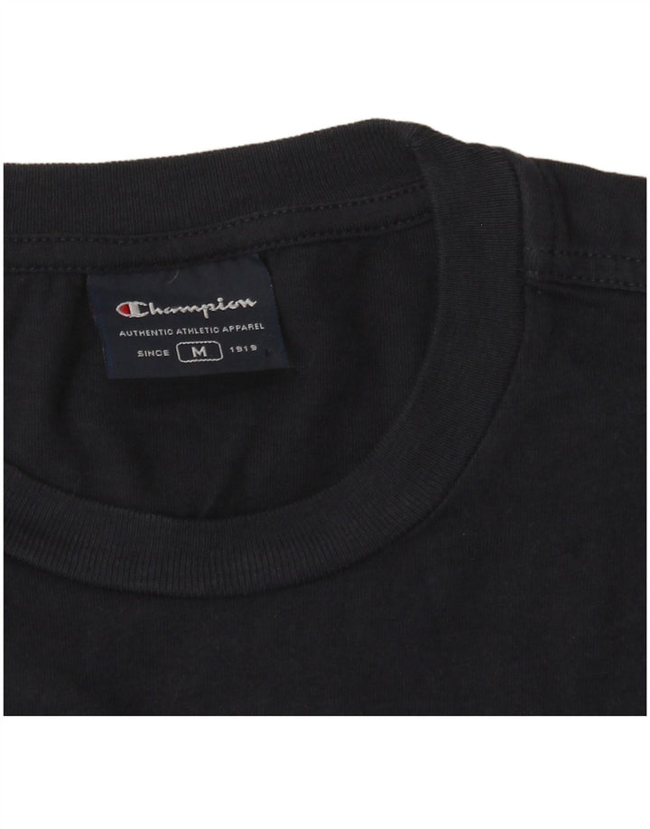 Damska koszulka graficzna Champion Top UK 14 Medium Granatowa