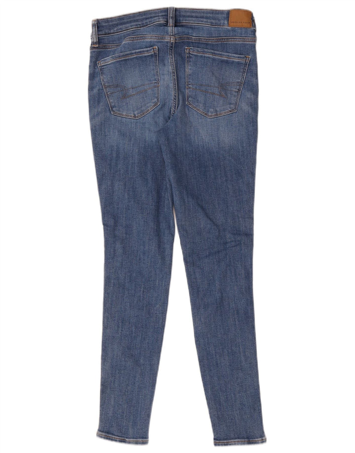 Damskie jeansy skinny American Eagle US 6 Medium W30 L28 Niebieskie bawełniane