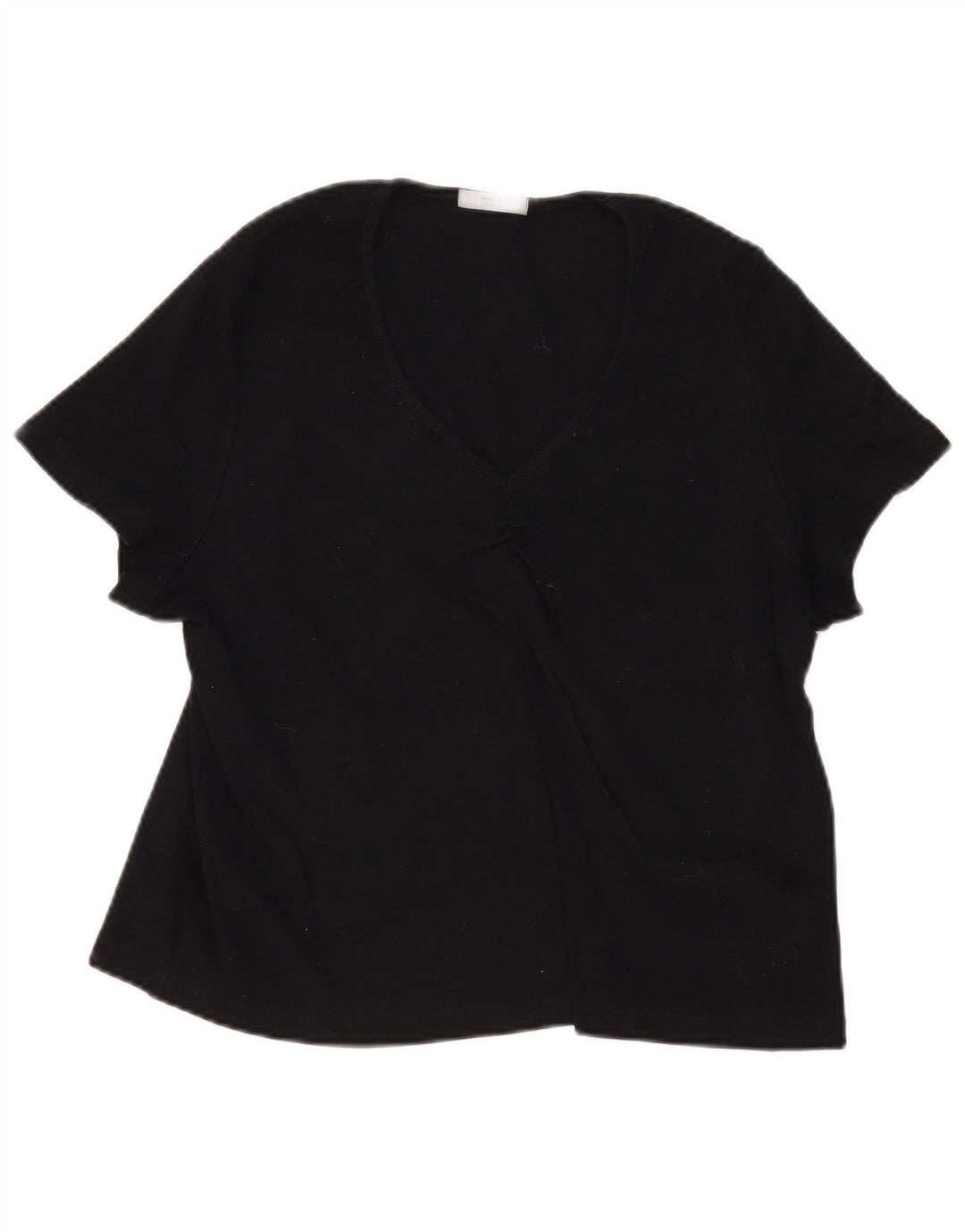 Bluzka damska Marks & Spencer UK 22 3XL Czarna bawełniana