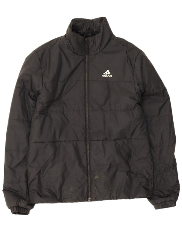 Męska ocieplana kurtka Adidas UK 36, mała, czarna, poliester