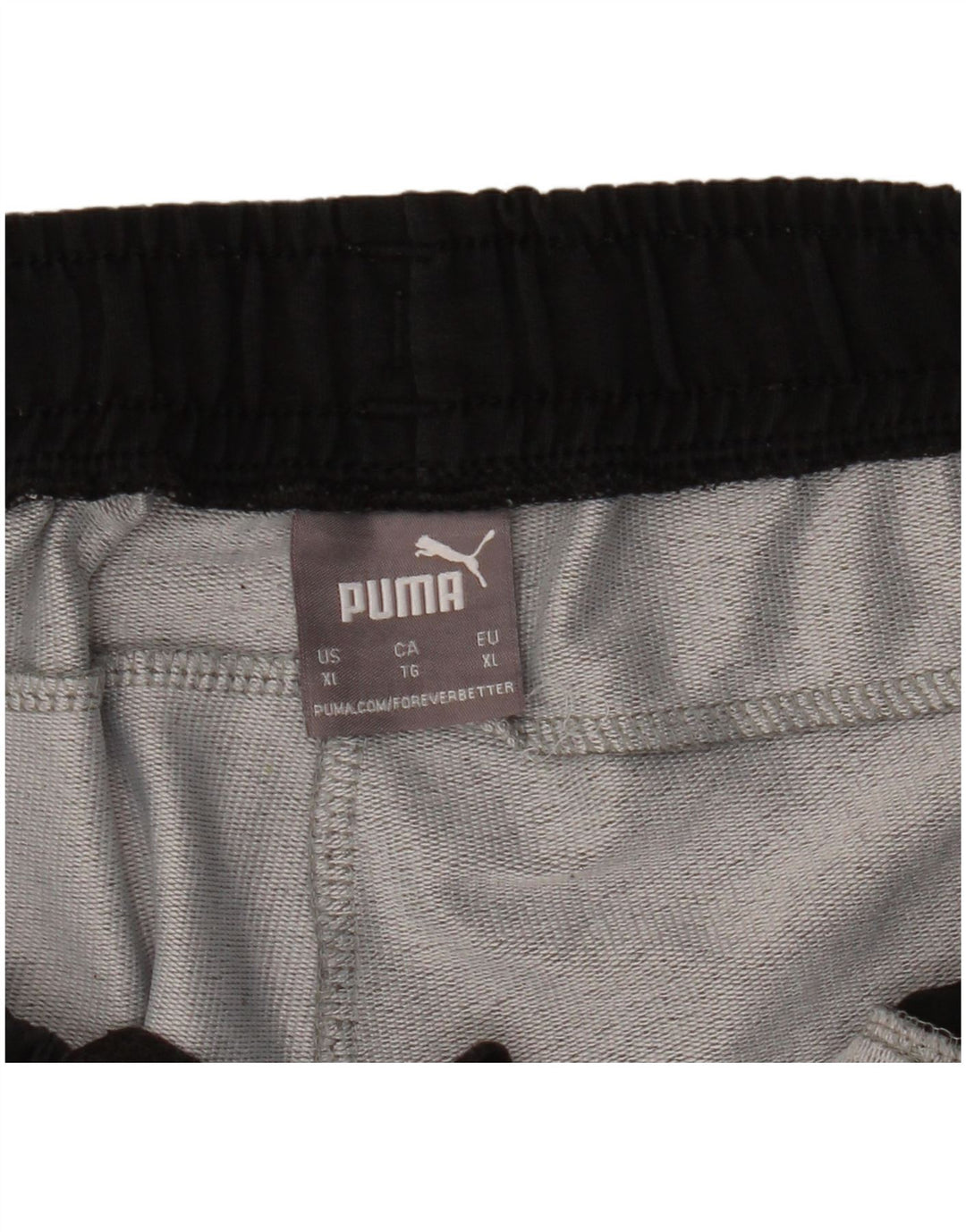 Męskie spodenki sportowe Puma XL, szare, z blokami kolorów