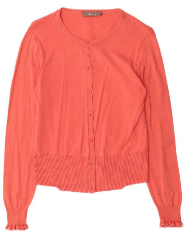 Sweter damski Oasis, UK 10, mały, różowy, bawełniany