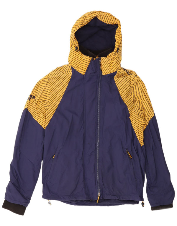 Damska wiatrówka Superdry Graphic Windbreaker UK 20 2XL granatowa