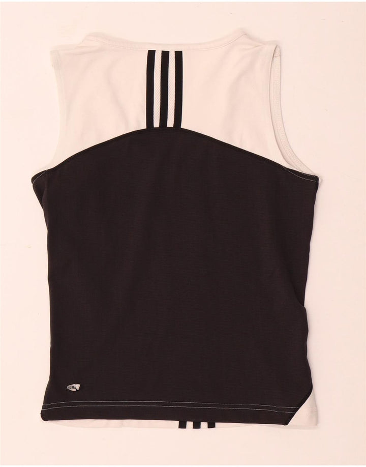 Damska kamizelka Adidas Top UK 12 Średnia Biała Kolorblokowa