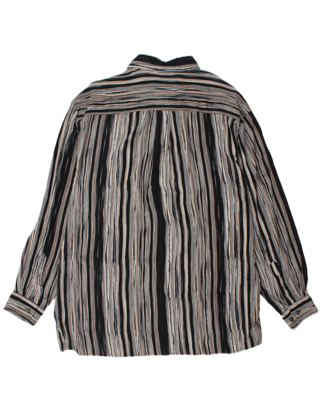 Męska koszula wierzchnia UMBERTO ROSETTI rozmiar 15 1/2 w średnie szare paski