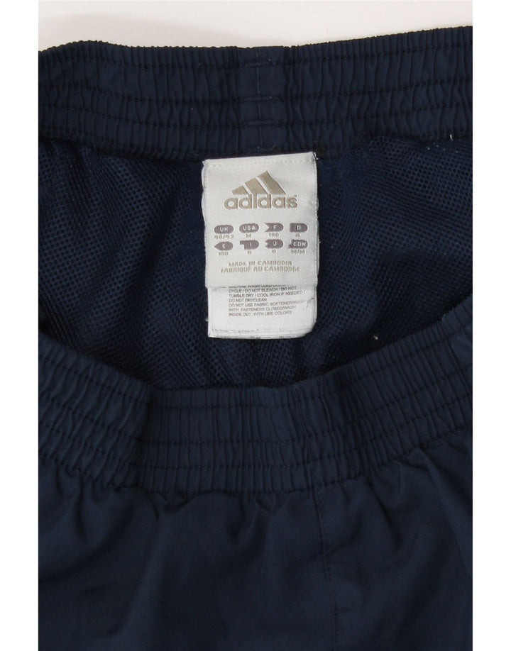 Męskie spodnie dresowe Adidas UK 40/42 Średni granatowy poliester