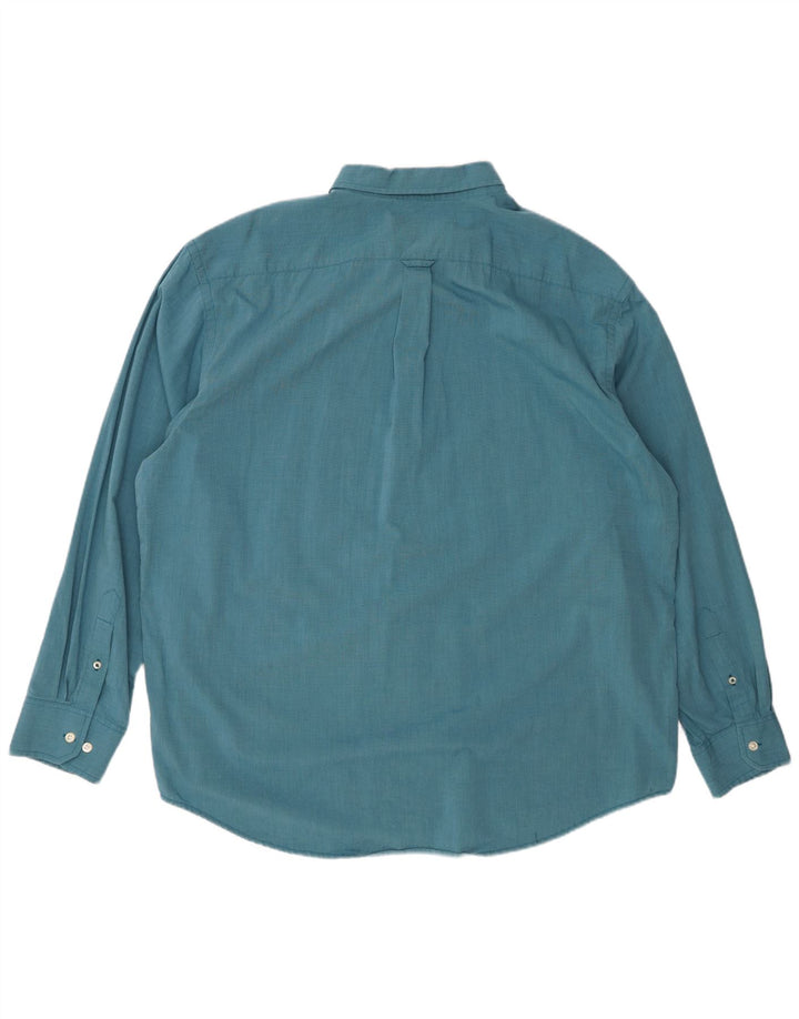 Koszula męska IZOD 2XL niebieska bawełniana