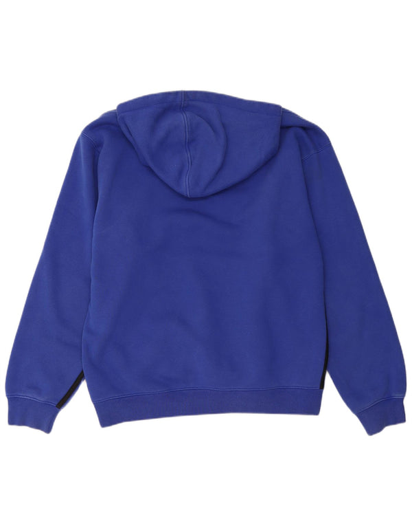 Adidas Męska bluza z kapturem, duża, granatowa, bawełniana