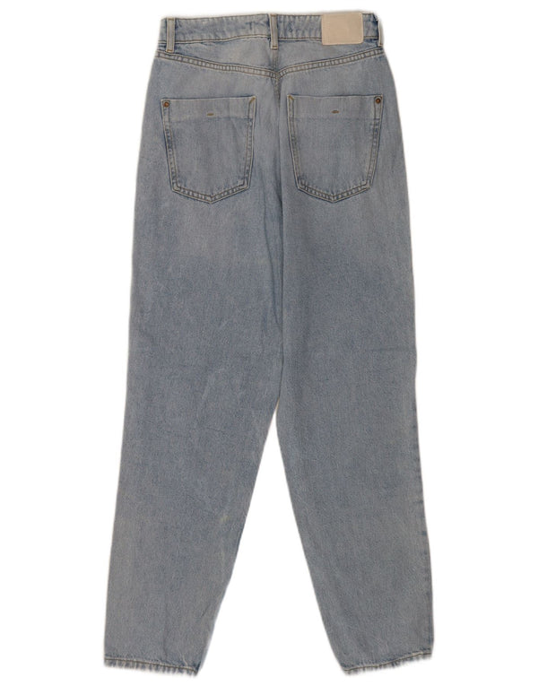 Zara Womens Tapered Jeans EU 34 2XS W24 L27 Blue