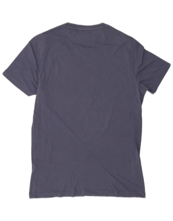 T-shirt męski Tommy Hilfiger, mały, granatowy, bawełniany