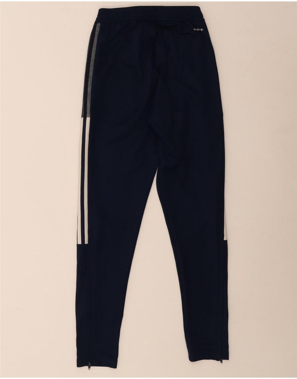 Męskie spodnie dresowe Adidas Aeroready XS Granatowy poliester