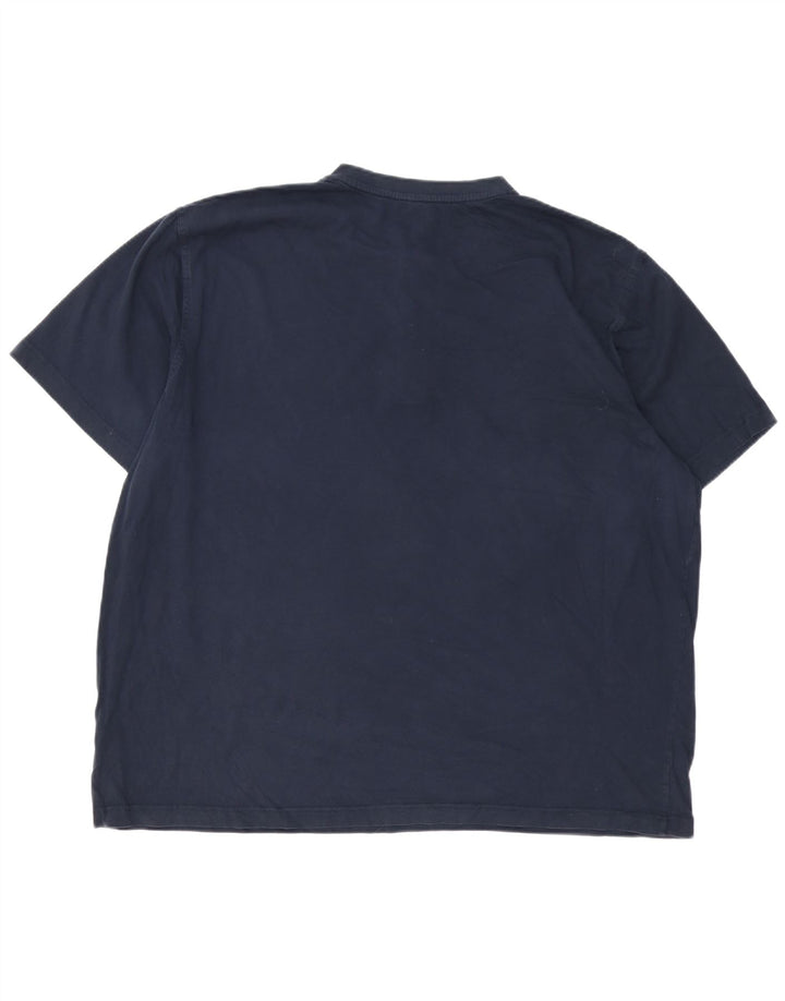 T-shirt męski L.L.BEAN Top 2XL, granatowy, bawełniany