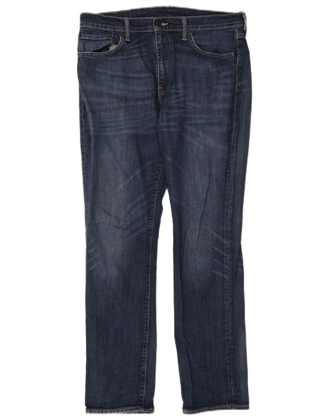 Męskie jeansy Levi's 511 Slim W36 L32 Granatowa bawełna