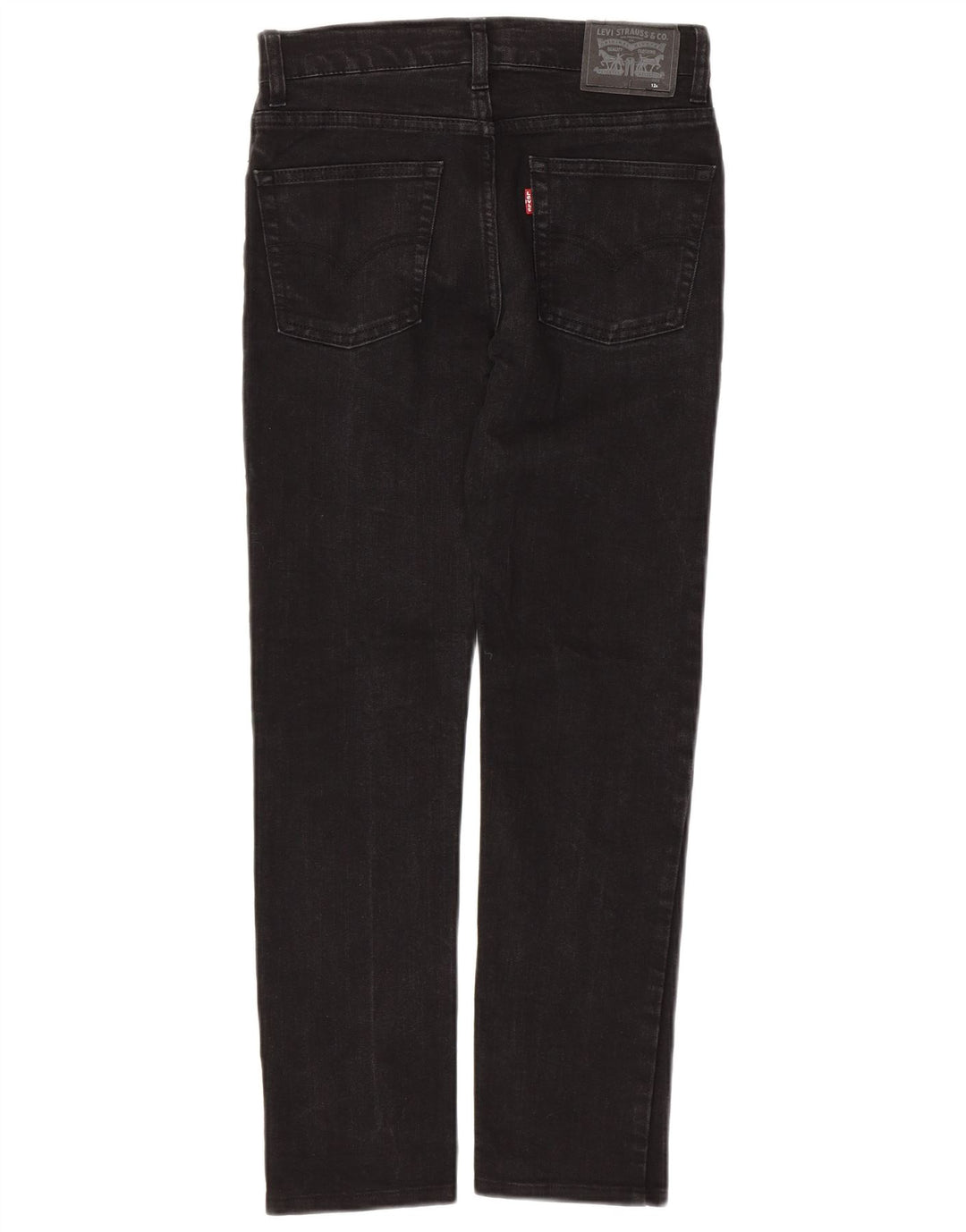 Dżinsy chłopięce LEVI'S 510 Skinny 11-12 lat W28 L27 Czarna bawełna