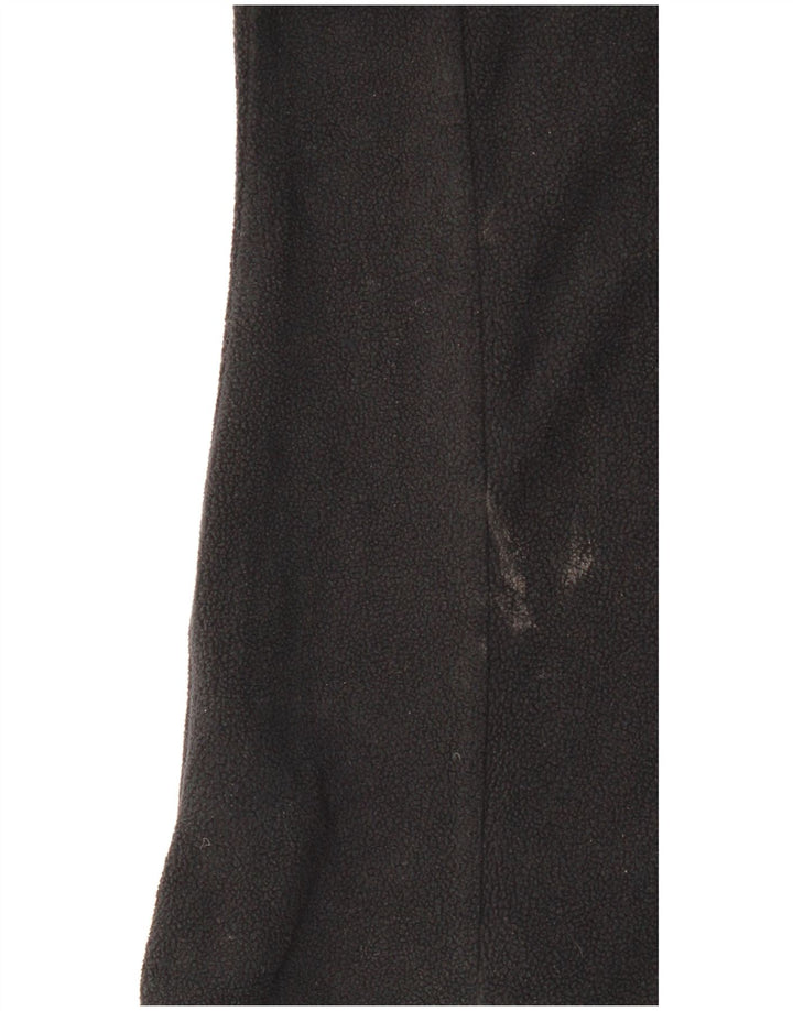 Damski sweter polarowy Columbia z zamkiem błyskawicznym UK 10, mały, czarny poliester