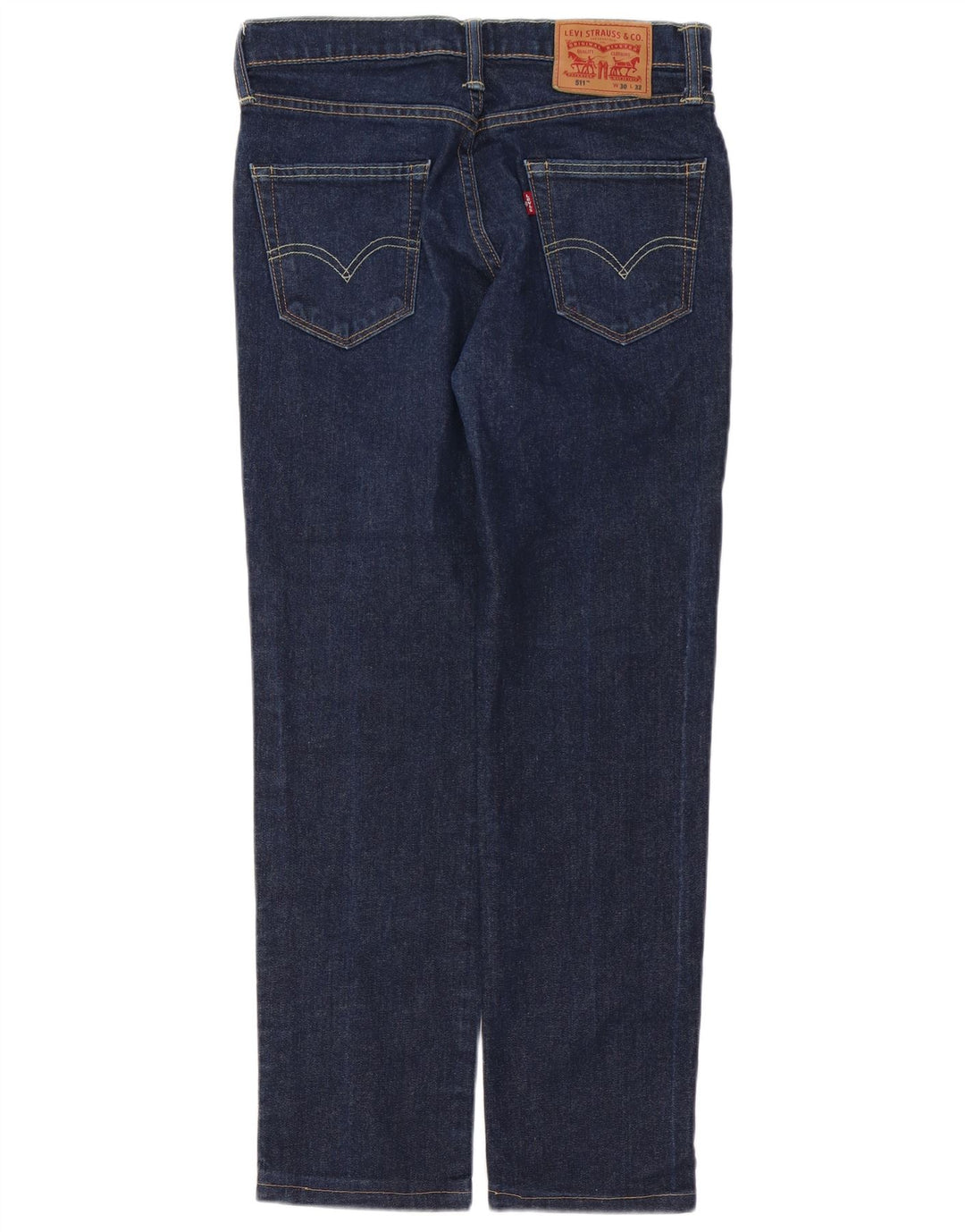 Męskie jeansy Levi's 511 Slim W30 L29 Niebieska bawełna