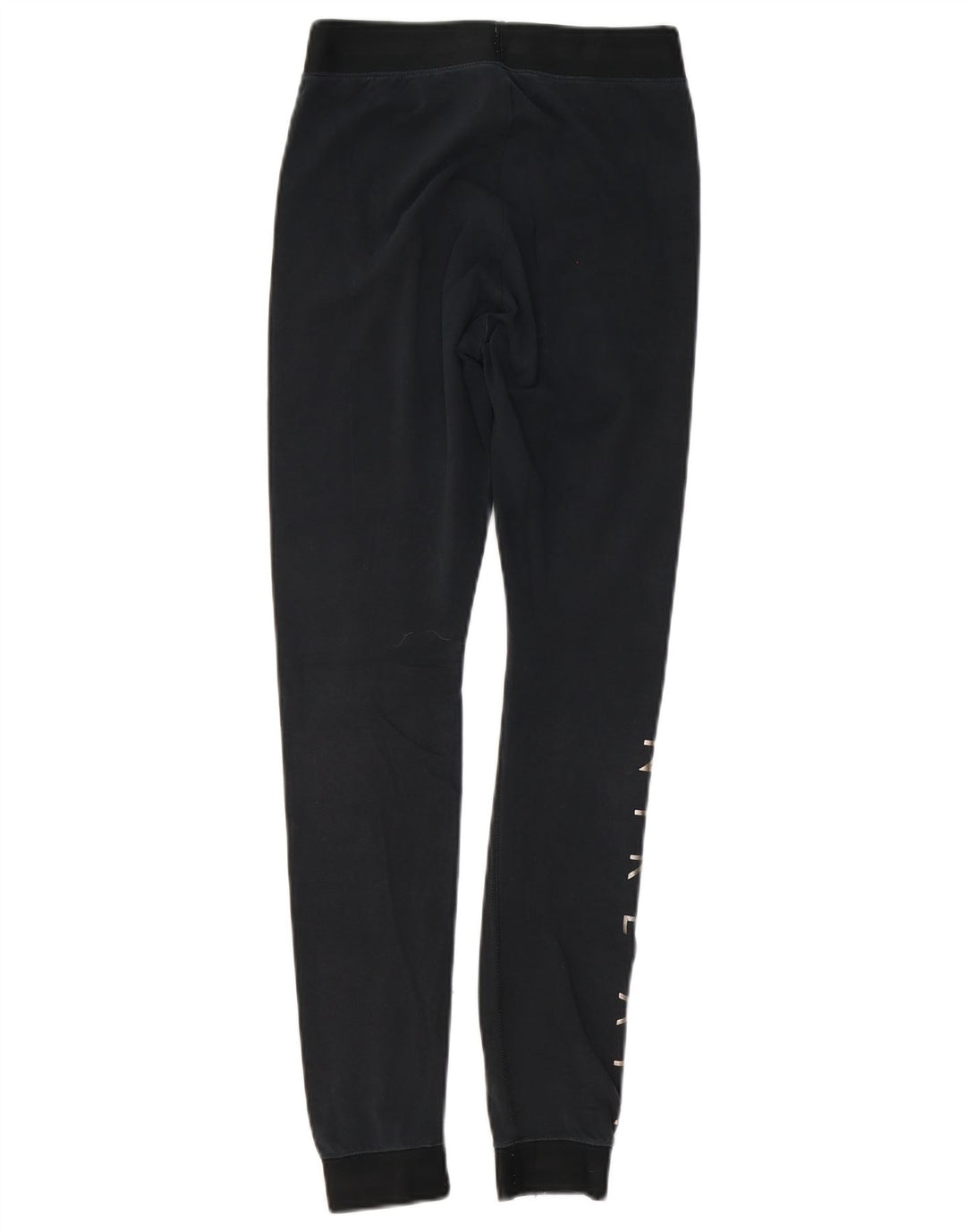 Damskie legginsy Nike Graphic UK 10, małe, czarne, z blokami kolorów