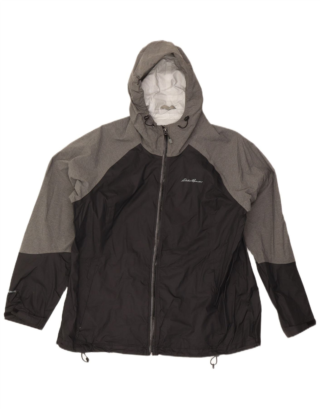 Damska kurtka przeciwdeszczowa EDDIE BAUER Weather Edge UK 20 2XL w kolorze czarnym