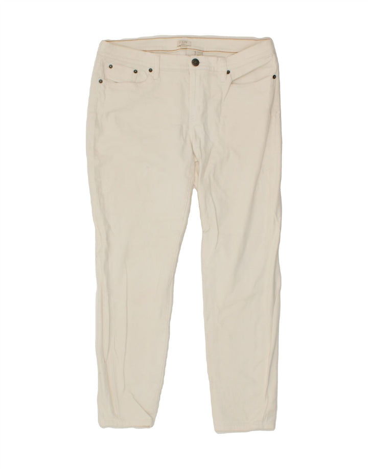 J. CREW Womens Slim Jeans W31 L28  Off White Cotton Vintage J. Crew and Second-Hand J. Crew from Messina Hembry 