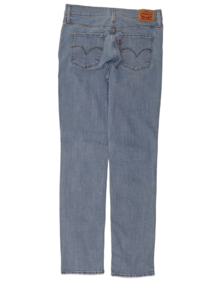 Damskie dżinsy Levi's 314 Shaping Straight W28 L32 Niebieska bawełna