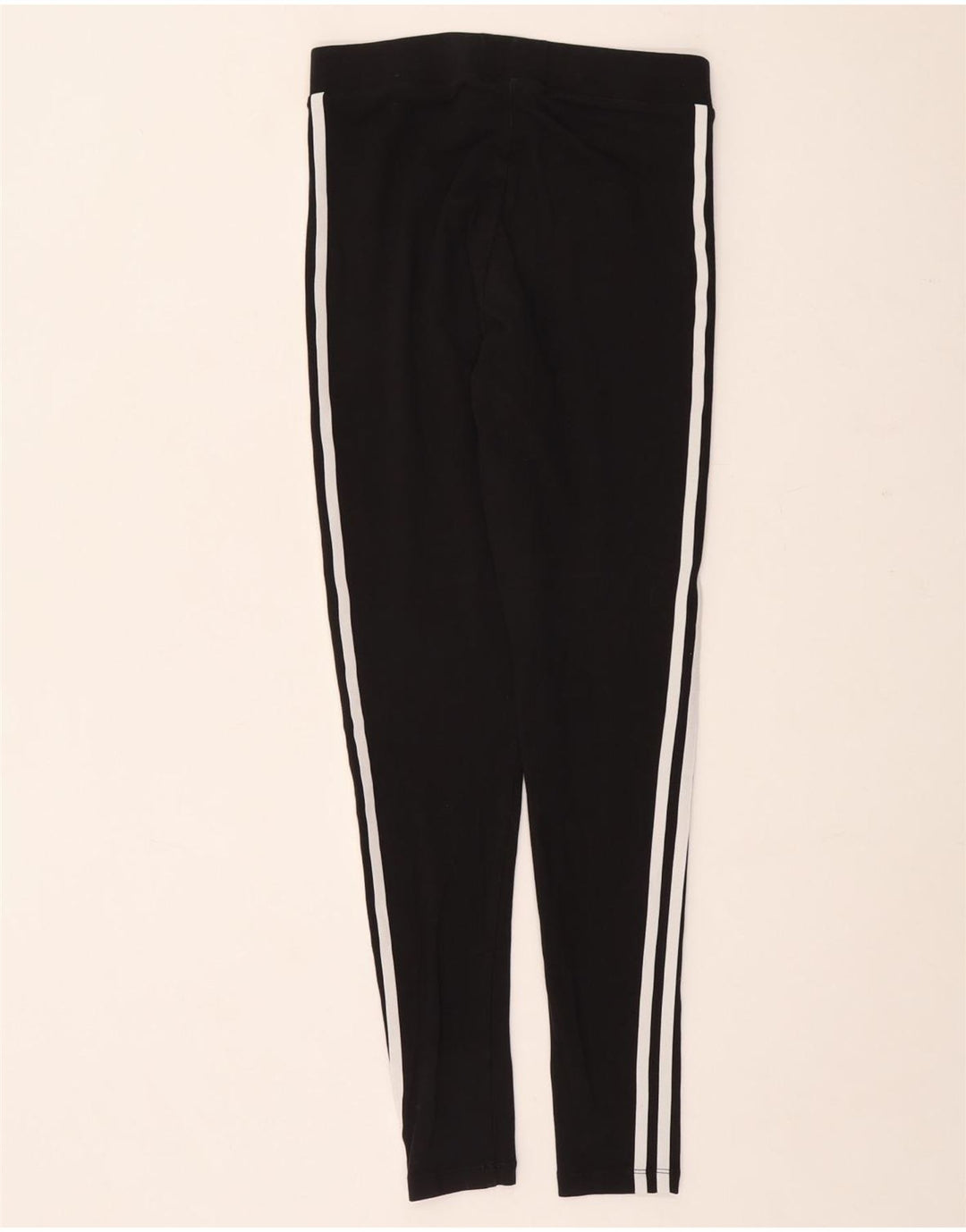 Legginsy Damskie Adidas UK 10 Małe Czarne Bawełniane