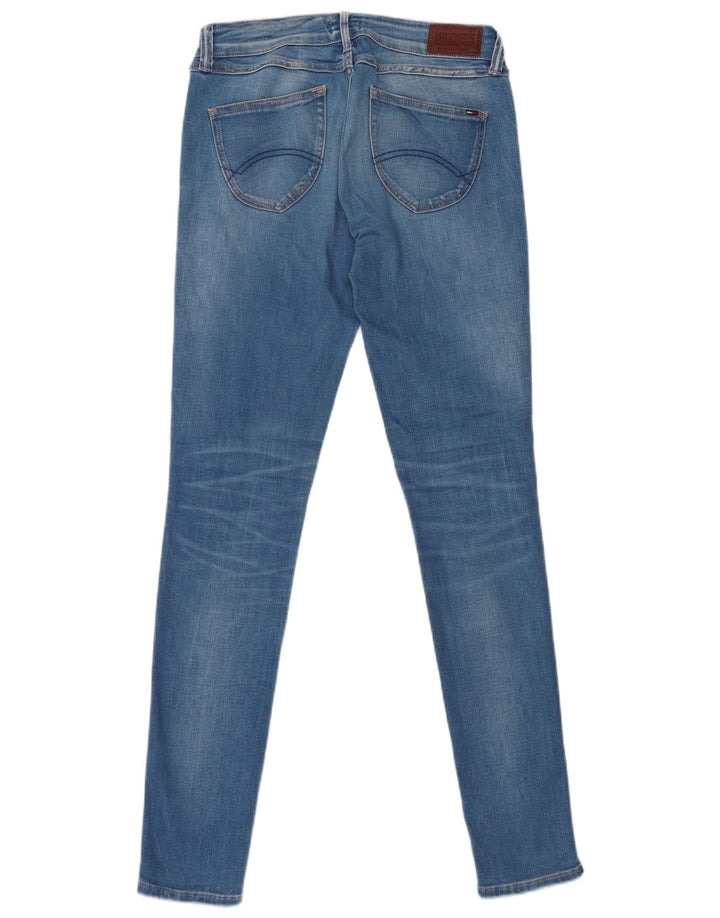Damskie jeansy Slim Tommy Hilfiger W27 L32 Niebieskie bawełniane