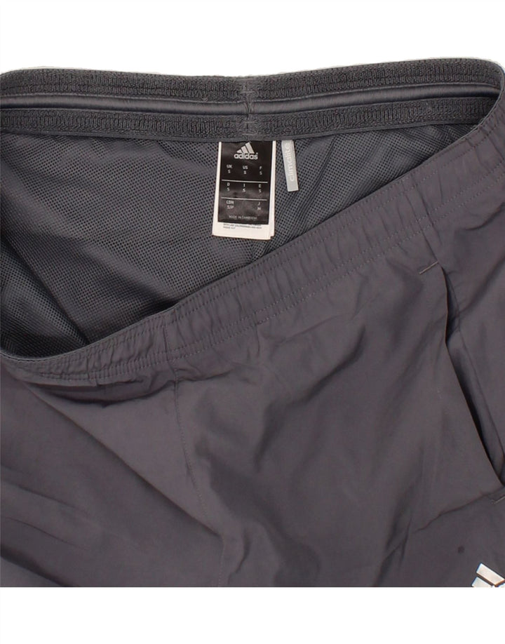ADIDAS Mens Climalite Sport Shorts Small  Grey Polyester Vintage Adidas and Second-Hand Adidas from Messina Hembry 