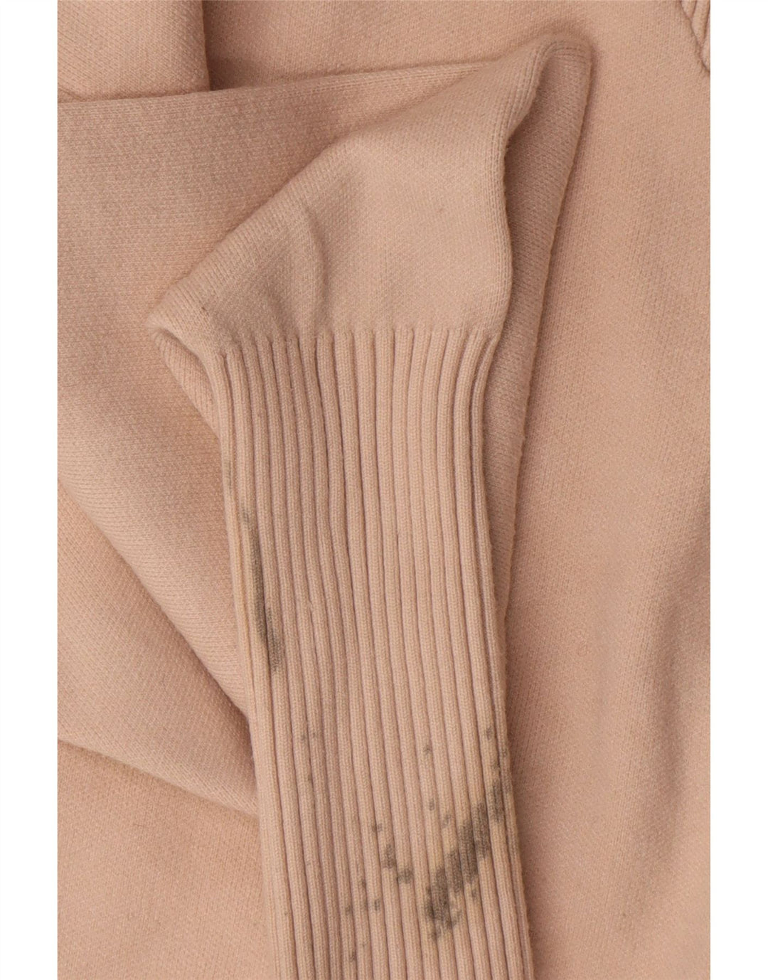 Damski sweter oversize z zamkiem błyskawicznym Zara UK 14 Średni beżowy wiskoza