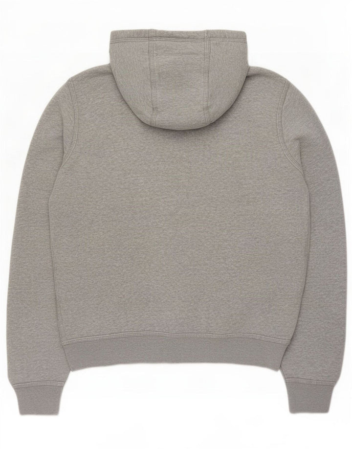 Męski sweter z kapturem Nike, średnioszary, bawełniany