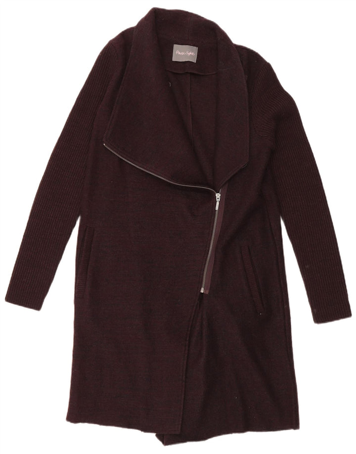 Damski sweter oversize z długim rękawem Phase Eight UK 8 Small Burgundy