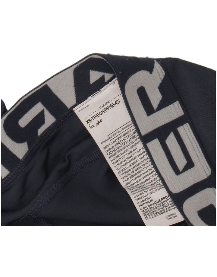 Damskie legginsy Under Armour Graphic UK 4 XS Niebieskie, poliestrowe