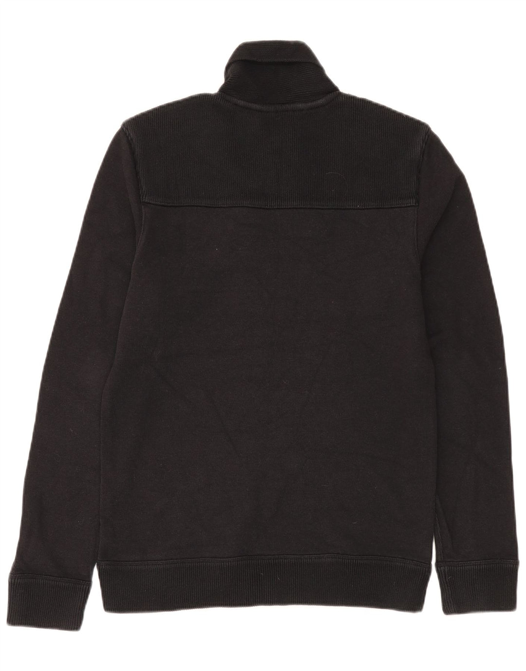 Męski sweter Ted Baker z szalowym dekoltem, rozmiar 4, duży, czarny
