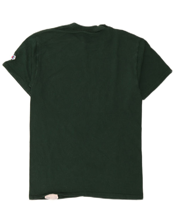 Męski T-shirt Champion Key West z grafiką, mały, zielony, bawełniany