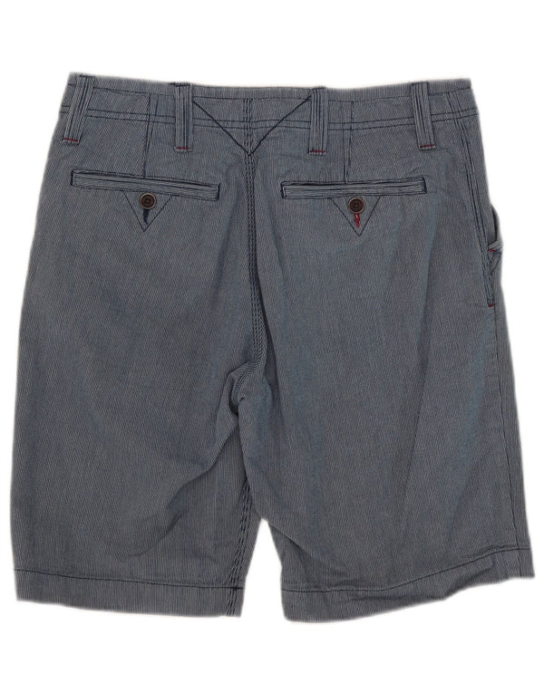 White Stuff Mens Chino Shorts W32 Medium Blue Cotton