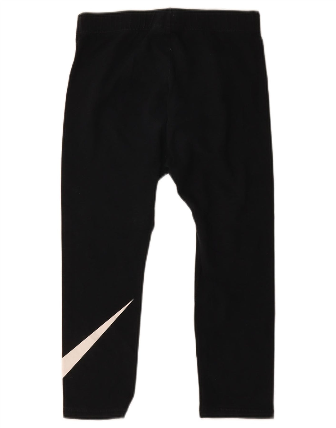 Damskie legginsy Nike Graphic Capri UK 8, małe, czarne, bawełniane
