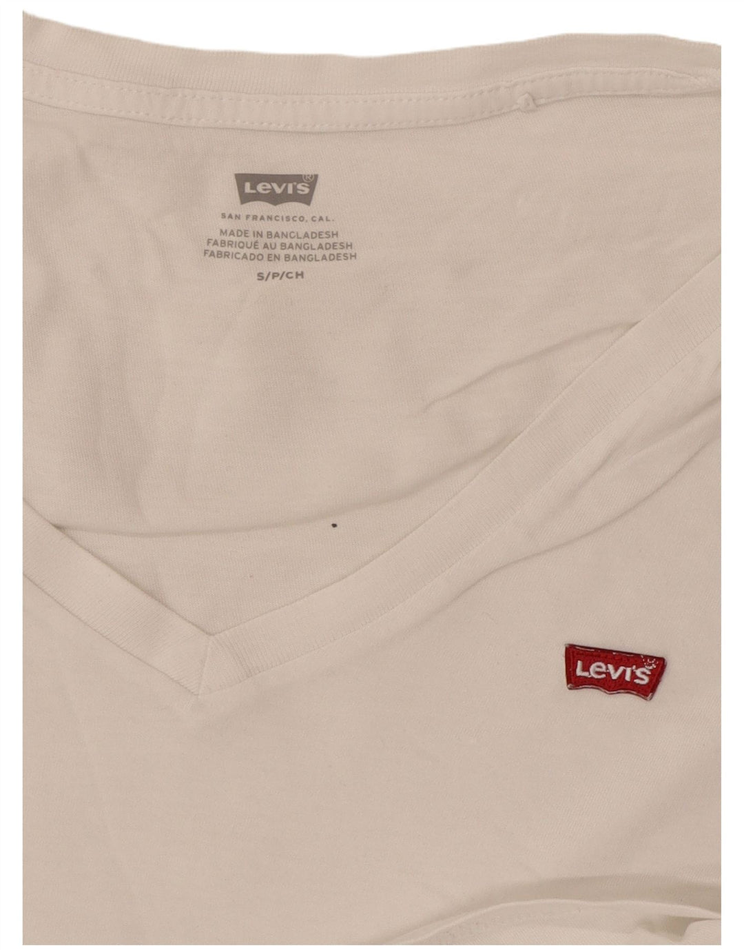 Koszulka damska Levi's Top UK 10, mała, biała