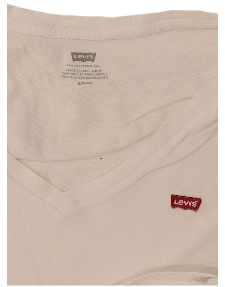 Koszulka damska Levi's Top UK 10, mała, biała