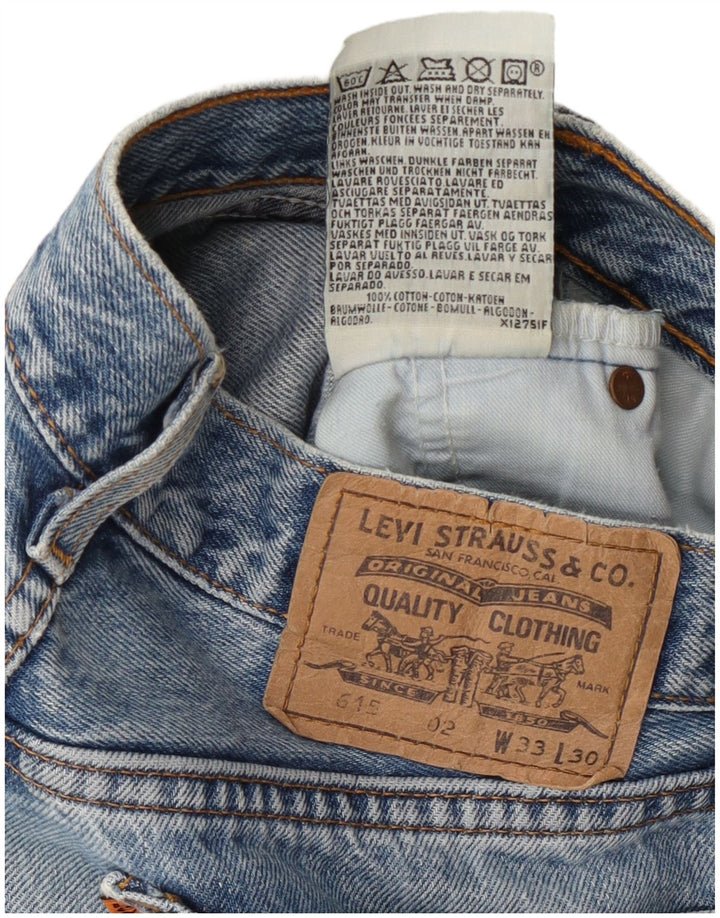 Męskie spodenki jeansowe Levi's 515 W33 Średnioniebieskie, bawełniane