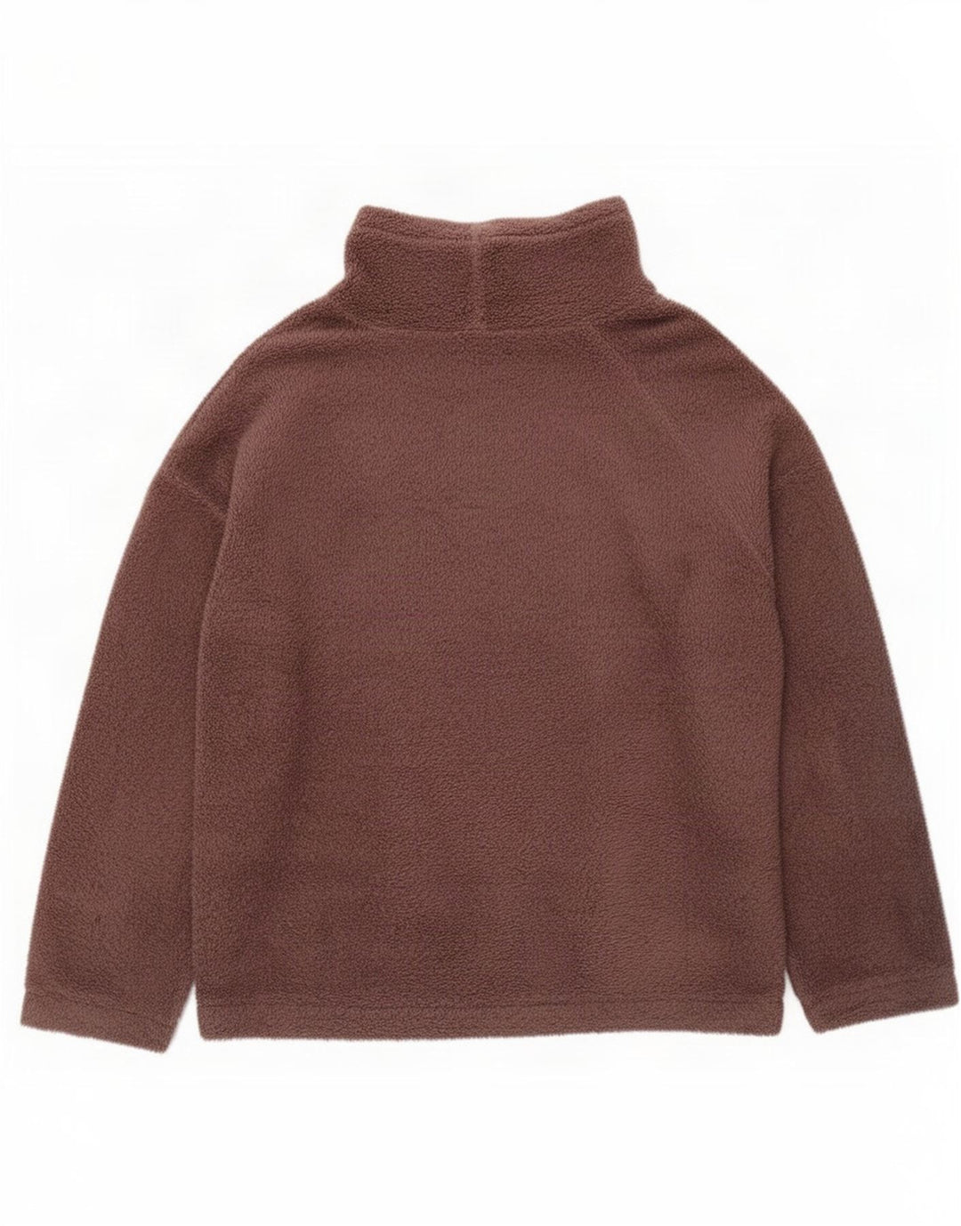 Damski sweter polarowy Marks & Spencer UK 16/18, duży, brązowy, poliester