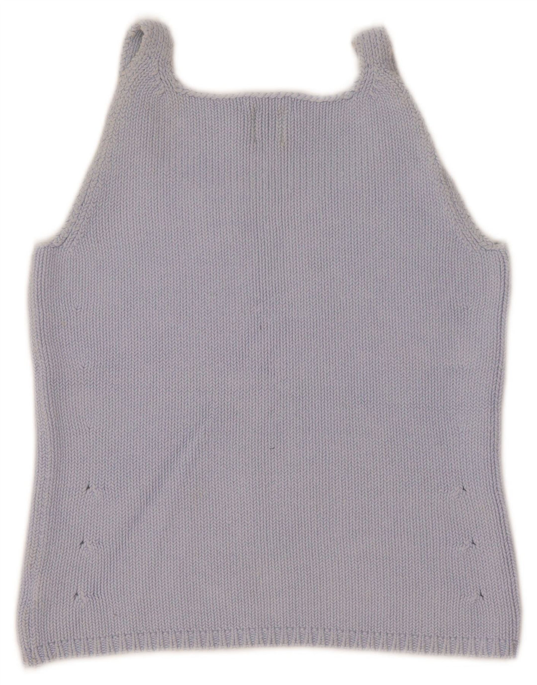 Damski top na ramiączkach Gap Crop Knit UK 8 Small Blue Cotton